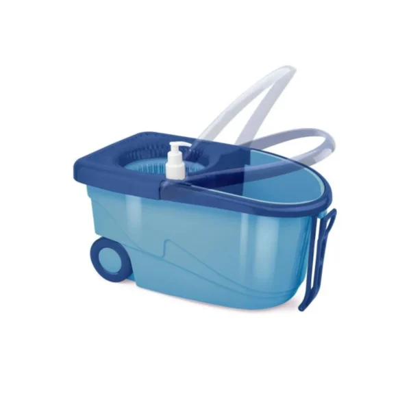 TRENDY WHEELED SPIN MOP CLEANING SET